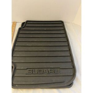 Subaru heavy duty floor mats 2 rubber 18.5"x14"